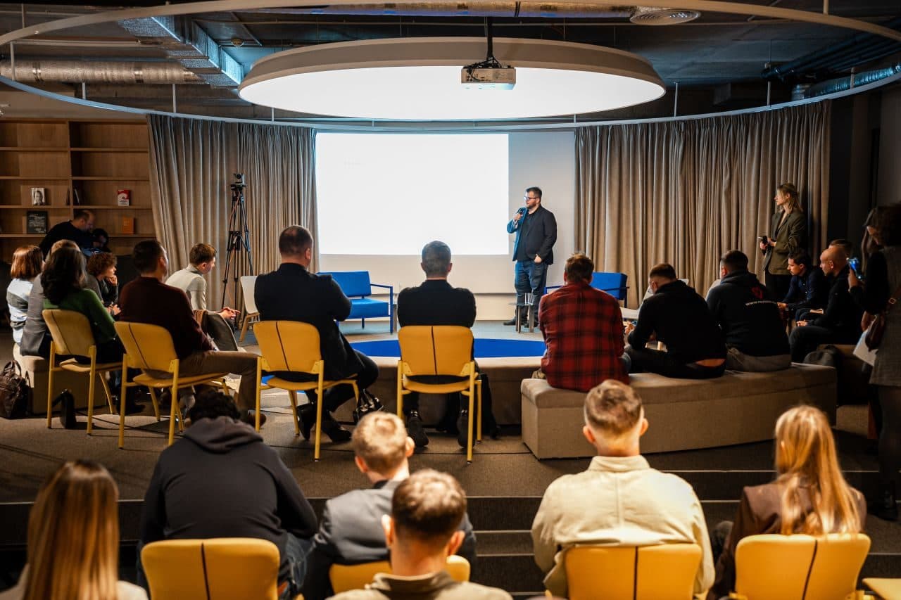 El público de GovTech Lab Ukraine en Kiev