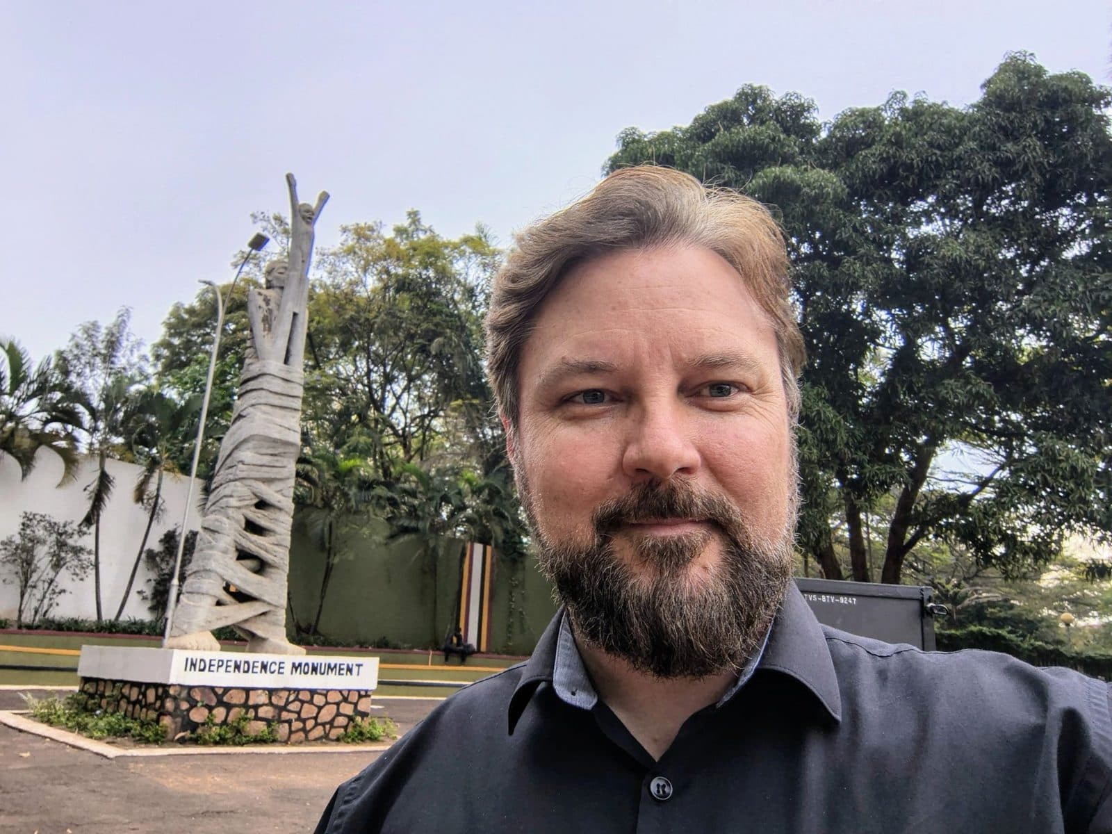 Daniel Homorodean, de Arxia, en Kampala, Uganda.