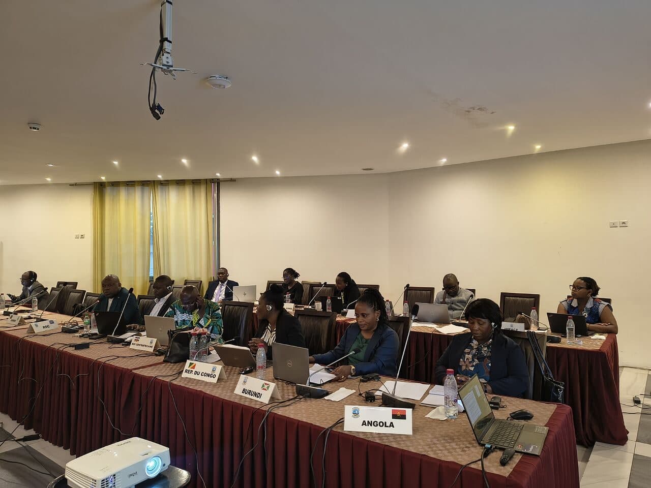 Presenting the data model to the regional audience